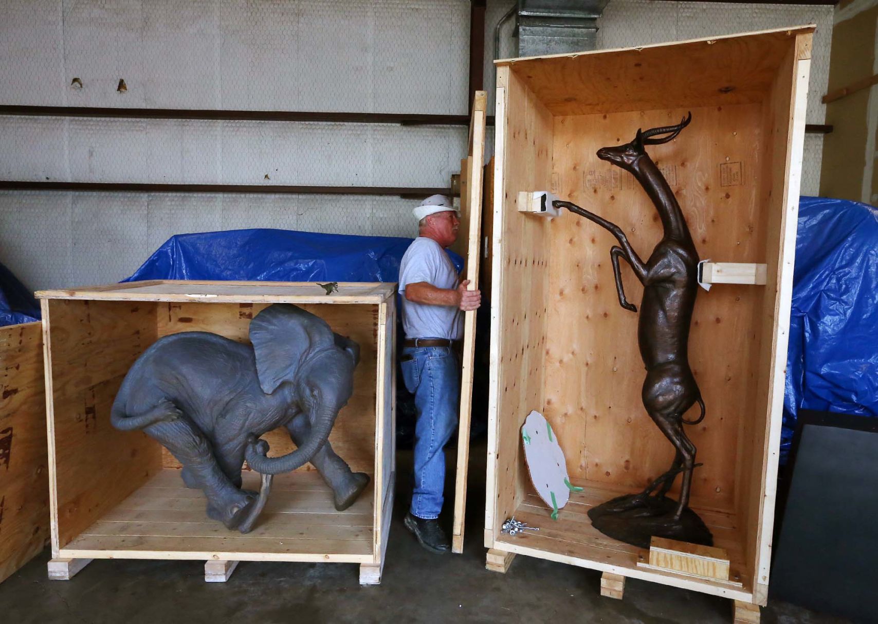 Zoo sculptures